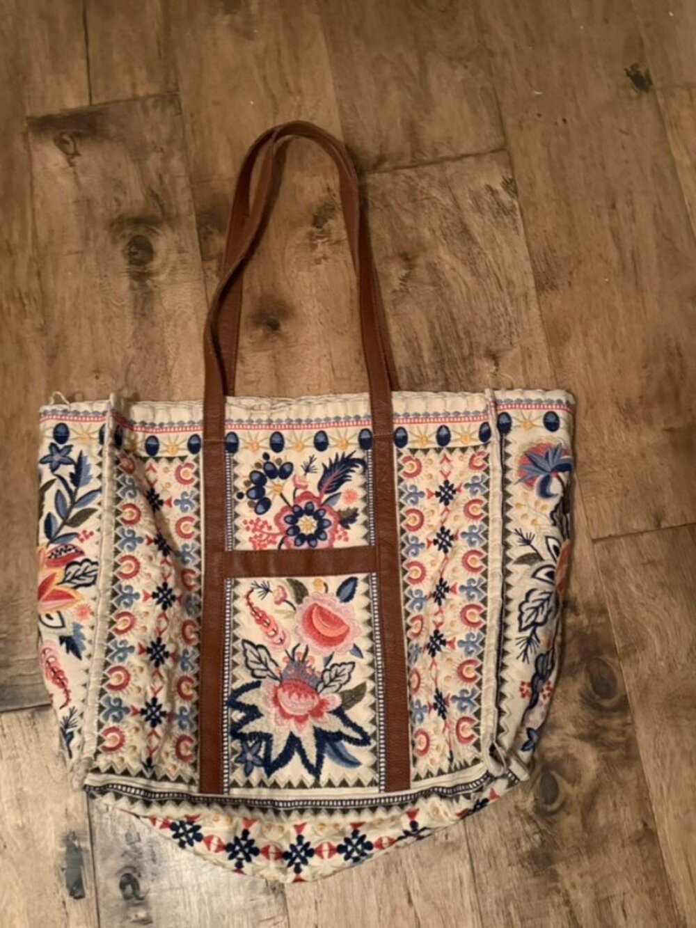 JOHNNY WAS SPRING TOTE BAG